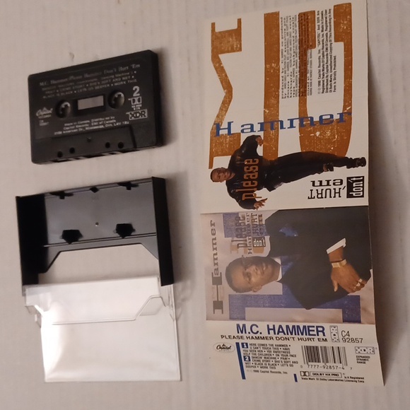 4/$30 M.C. Hammer - Please Hammer Don't Hurt Em - Casette Tape - Picture 4 of 6